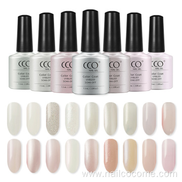 CCO Factory Directory Sale Acrylic Transparent Color Charm Limit Velvet Nail Polish